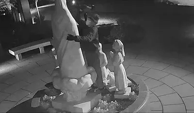 Here's the latest update on the attack on the Our Lady of Fatima statue in D.C.