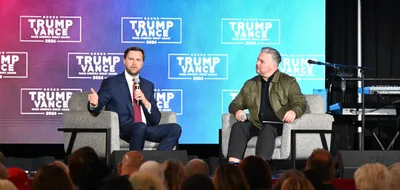 Vance, at Christian Nationalist Revival, Says Immigration Stance Is in Keeping With Faith