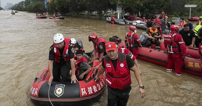Severe Flooding Kills at Least 20 People in Northern China