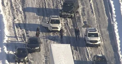 Drivers snowed-in on Virginia interstate