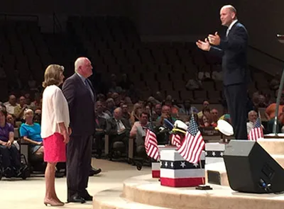 Perdue commissioned as 'missionary' to Trump cabinet | Baptist Press