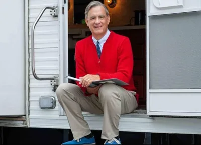 Mr. Rogers and his good book