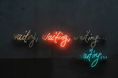 The difference between waiting and waiting well