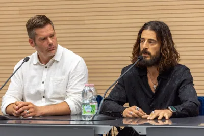 ‘The Chosen’ Cast Visits Vatican after Filming Crucifixion Scenes in Italy