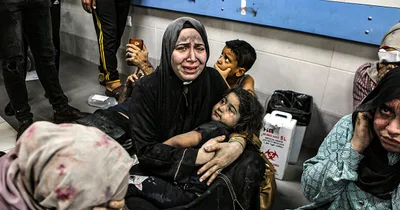 Doctors Struggle to Save Survivors after Gaza Hospital Bombed