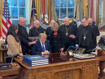 Catholic Bishops Accuse White House of Manipulation Over Prayer Video