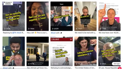 Christians against Christian Nationalism Translates TikTok Activism to Local Politics