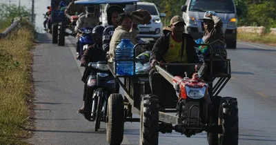 Thailand-Cambodia border clashes displace thousands