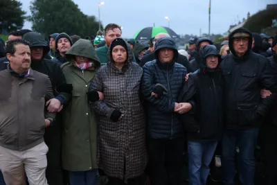 Tensions run high in Northern Ireland after contentious march given go-ahead