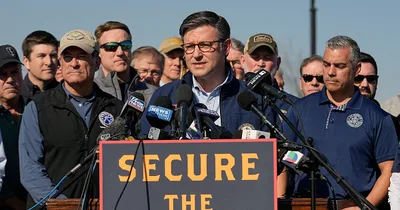 GOP leaders tour the U.S. southern border, demand action