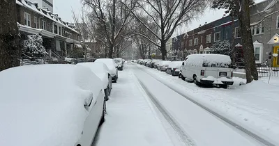 Snow Blows In, from Kansas to Washington, D.C.