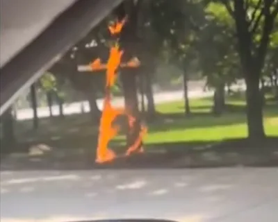 A Burning Cross in a Chicago Park Shocks Residents