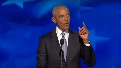 Obamas, Doug Emhoff Extol Kamala Harris as Source of Hope, Compassion