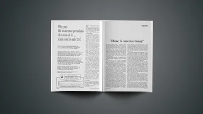 Where Is America Going?