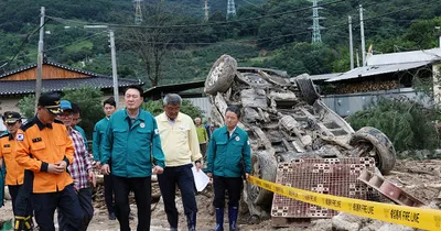 At Least 40 Dead in South Korea after Rainstorm