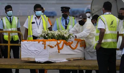 Body of Sri Lankan lynching victim arrives from Pakistan