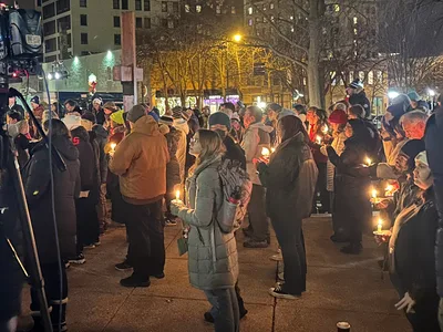 Madison Faith Communities Gather for Candlelight Vigil for School Shooting Victims