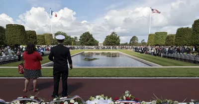 Veterans mark D-Day with Ukraine on their minds