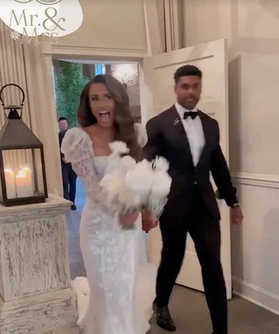 Olympian Sydney Mclaughlin marries Andre Levrone Jr. in a Christ-centered ceremony
