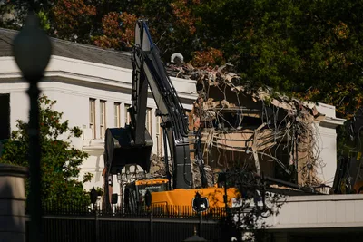 Trump's week in review: East Wing demolished; ballroom construction begins; new Russia sanctions