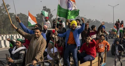 Indian farmers’ protests turn violent