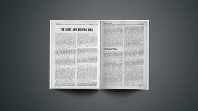 The Bible and Modern Man