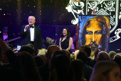 Trump Auctions Off Jesus Painting for $2.75M during NYE Gala at Mar-a-Lago