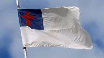 Christian Flag Flies Over Boston City Plaza Following Supreme Court First Amendment Ruling
