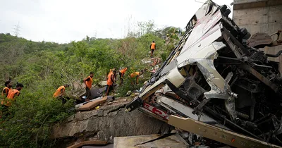 Bus Crash Kills Dozens in India
