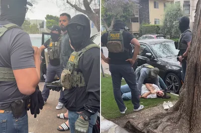 Pastor Films as Masked Federal Agents Arrest Iranian Christian Asylum-Seekers in LA