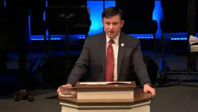Church Scrubs Sermons by Speaker Johnson (But I Saved Them)