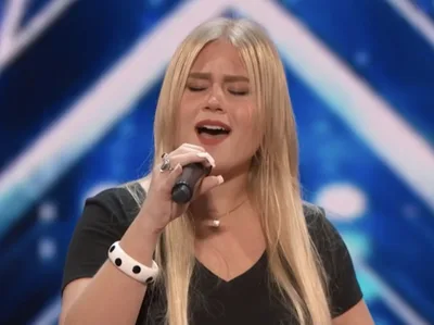 Teen school shooting survivor wows America's Got Talent singing Christian song by Lauren ...