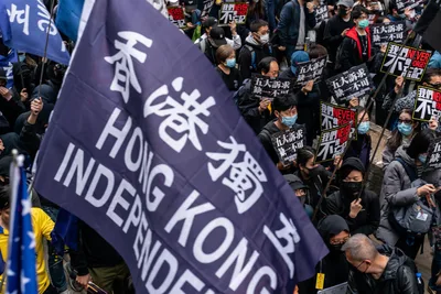 Hong Kong has gone dark