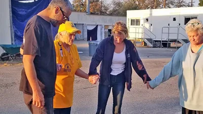 SBTC Disaster Relief teams serve Austin's homeless | Baptist Press
