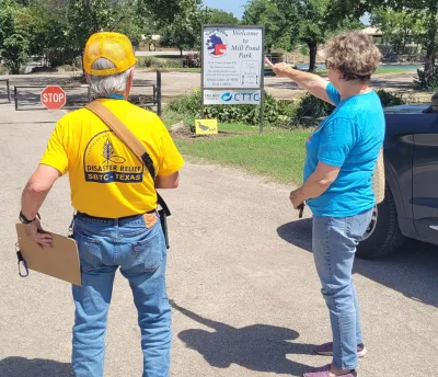 Texas residents assess losses, welcome Southern Baptist DR volunteers | Baptist Press