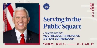 ERLC to host annual meeting lunch with former VP Mike Pence | Baptist Press