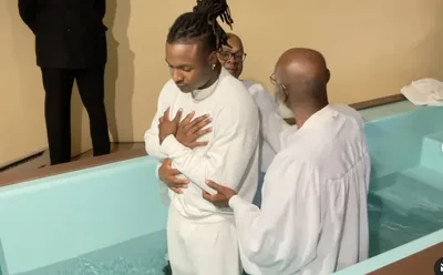 Pittsburgh Steelers' Kaleb Johnson Gets Baptized: 'I’ve found my true identity in Christ''